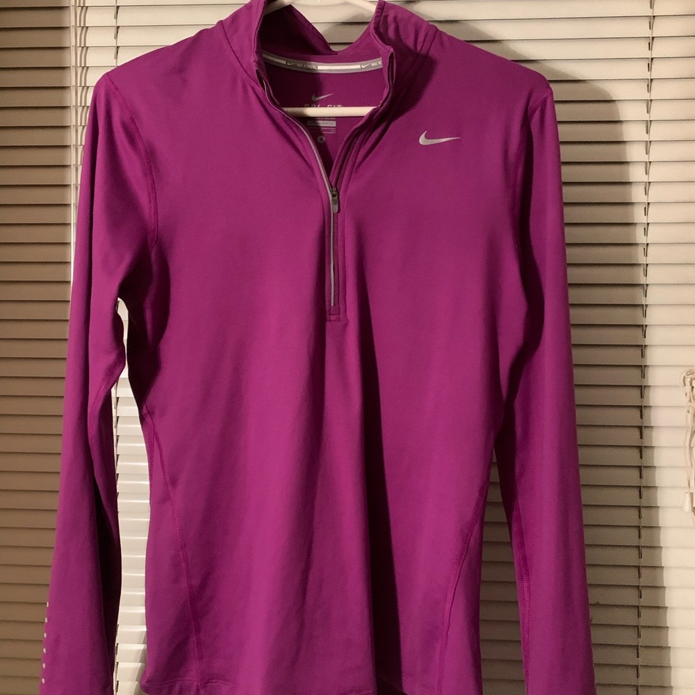 Nike pink dri-fit sweater
